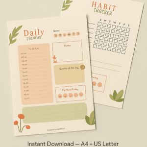 Daily Productivity Planner