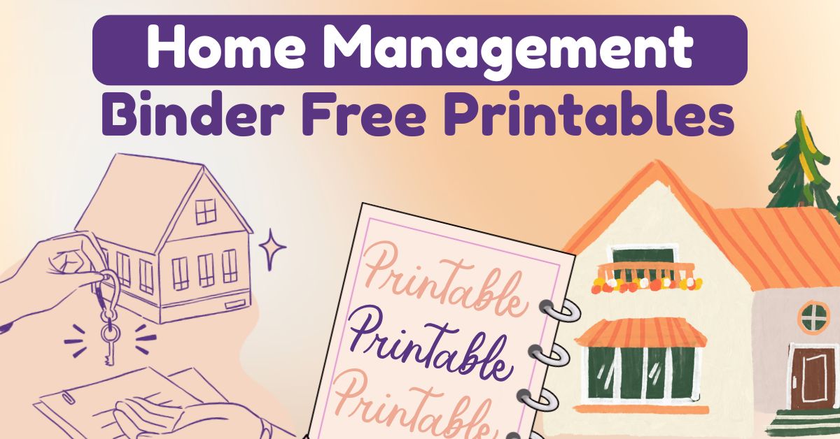 Home Management Binder Free Printables